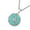Turquoise, variant on Stainless Steel Compass Necklace Men Spiritual Jewelry Suitable for Boyfriend