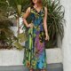 thumbnail image 2 of Gaosheng Bamboo Vestido Sin Mangas Para Mujer, Traje De, Ropa De Cumpleaños, Verano, 2 of 5