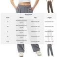 thumbnail image 3 of BADHUB Womens Dress Pant Pleat Business Casual High Waisted Pant Fashion Offic Slack Solid Color Trousers White XL, 3 of 6