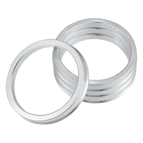 Unique Bargains 4pcs OD 78.1mm to ID 66.9mm Car Hub Centric Rings