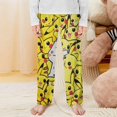 thumbnail image 2 of Pokemon_Pikachu Kids Pajama Lounge Pants，Various Styles Sleep Pajama Pants for Boy Girl, Children's Pajamas Pants for Birthday Christmas Halloween Gifts, 2 of 6
