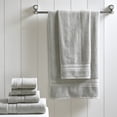 thumbnail image 3 of Modern Threads Spunloft 6-Piece Cotton Bath Towel Set, Gray, 3 of 4