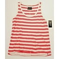 thumbnail image 1 of ANDREW MARC New YORK Striped PERFORMANCE Tank TOP SPORT Yoga CORAL ( M ), 1 of 1