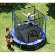 Airzone 8 Trampoline, with Safety Enclosure, Blue