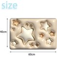 thumbnail image 2 of Alfombra de baño antideslizante (3d/estrellas, 40x60cm) absorbente, alfombra de baño y ducha 3d, alfombra de baño antideslizante, alfombra de baño suave, alfombra de baño, 2 of 5