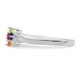 thumbnail image 4 of Sterling Silver Rhodium-plated Family Jewelry Mounting XMR10/4SSM, 4 of 7