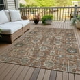 thumbnail image 6 of Addison Rugs Chantille Indoor/Outdoor Traditional Oriental Paprika Washable Rectangle Rug, 8' x 10', 6 of 6