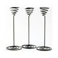 thumbnail image 7 of 3Pcs Air Stand Airplant Container Spiral Flower Stand Tillandsia Stand Holder Display Racks Garden Office Home Decoration ( Black ), 7 of 7