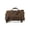 Crazy Horse Leather Dark Brown, variant on Leather Retro Portable Travel Bag For Men
