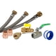 thumbnail image 1 of Kit Instalación Para Boiler Instantaneo C/Manguera Miber Acero Inoxidable, 1 of 3