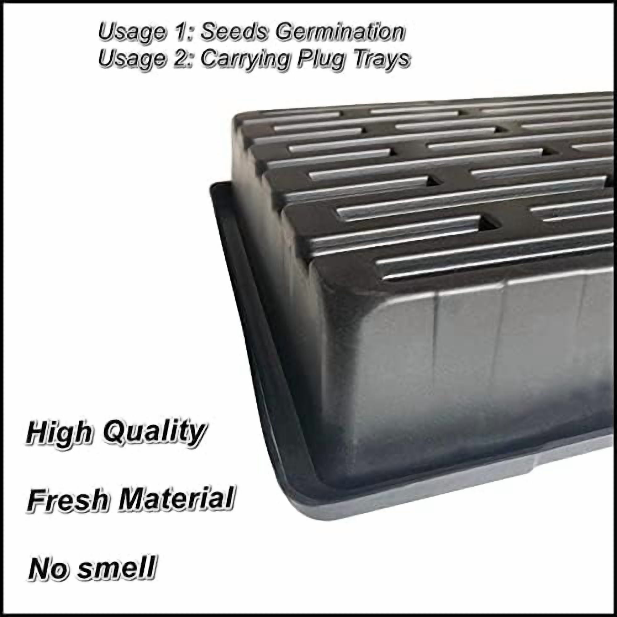 Tekola 18-Pack 1020 Seedling Trays with Holes - Extra Strength Heavy Duty,10" x 20", Reusable 1020 Nursery Trays for Seed Germination, Plant Propagation, Garden Seed Starter and Microgreens