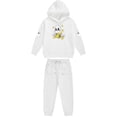 thumbnail image 4 of YUNAFFT Windproof Hooded Set for Girls & Boys 2-12Y | Full-Zip Thermal Fleece-Lined 2PC Sweatshirt & Pants, Loose Fit, Multi-Color, Size 100-160, 4 of 5