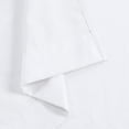 thumbnail image 5 of Madison Park Galen 2-PK 40x84" Basketweave Room Darkening Curtain Panel Pair in White, 5 of 8