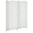 thumbnail image 1 of HOMCOM 4 Panel Folding Room Divider Privacy Screen Indoor Home Decoration, 1 of 10