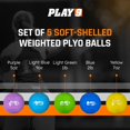 thumbnail image 2 of Set de 5 Pelotas Ponderadas para Entrenamiento de Softbol SHOP PLAY 9, 2 of 7