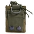 thumbnail image 2 of Outdoor Molle Radio Walkie Talkie Holder Bag Magazine Pouch Pocket (Verde) Ehuebsd Para estrenar, 2 of 6
