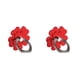 thumbnail image 4 of sweethay Soporte Universal para anillo de dedo de teléfono con flores, accesorios portátiles para teléfono para iPhone, Huawei, soporte para anillo rojo 2piezas, 4 of 5