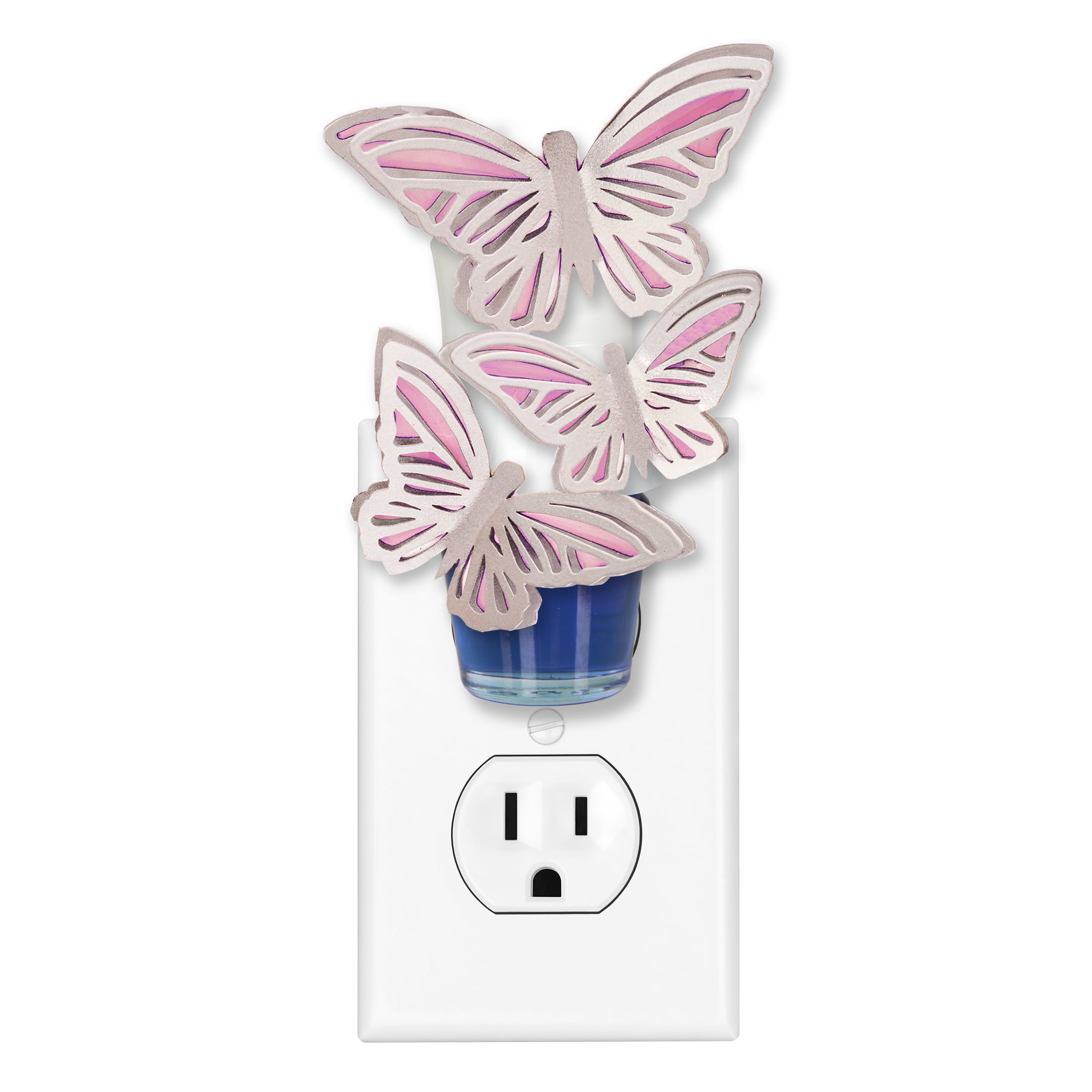 Better Homes & Gardens Fragrance Oil plug in Diffuser, Butterflies