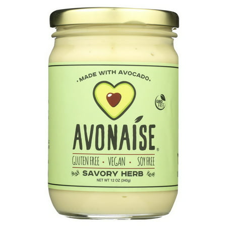 (Price/case)Avonaise - Vegan Mayo Substitute - Savory Herb - Case of 6 - 12