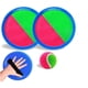thumbnail image 1 of Juego deportivo de lanzamiento de pelota, paletas de disco autoadhesivas, pelota de tenis, pelota de lanzamiento y captura, juego adecuado para niños y adultos, para exteriores o interiores, azul, 1 of 6