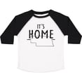 thumbnail image 3 of Inktastic It's Home- State of Nebraska Outline Distressed Text Boys or Girls Toddler T-Shirt, 3 of 5