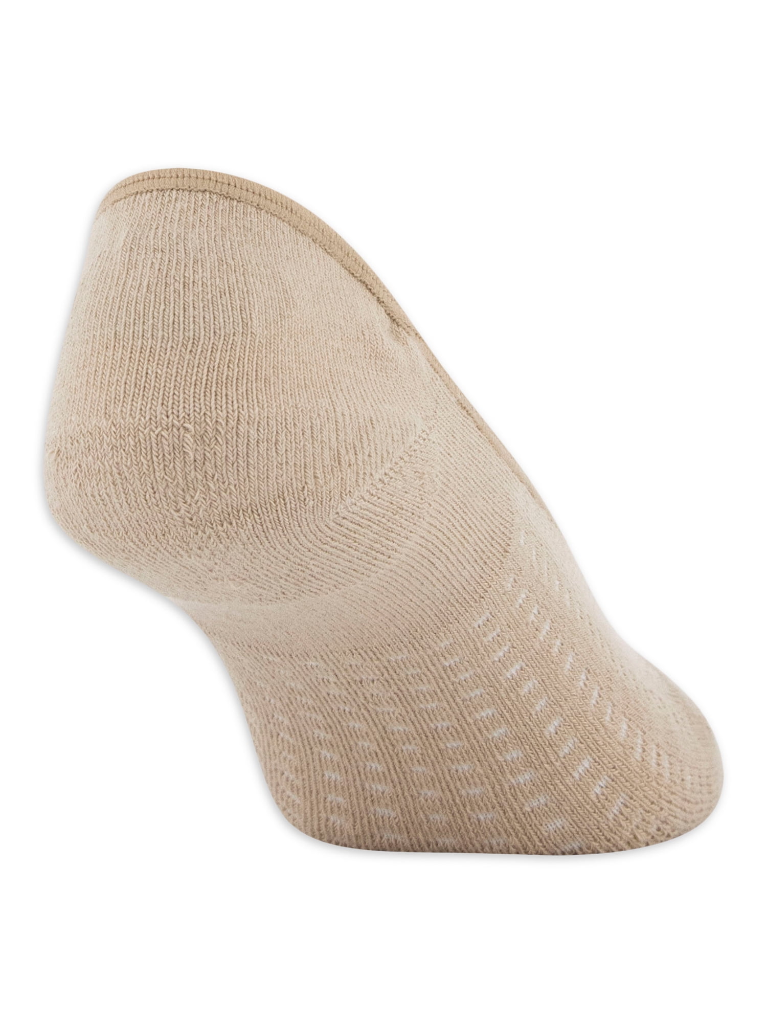 PEDS Women's Super Low Cut Cushion Liner Socks, 3 Pairs