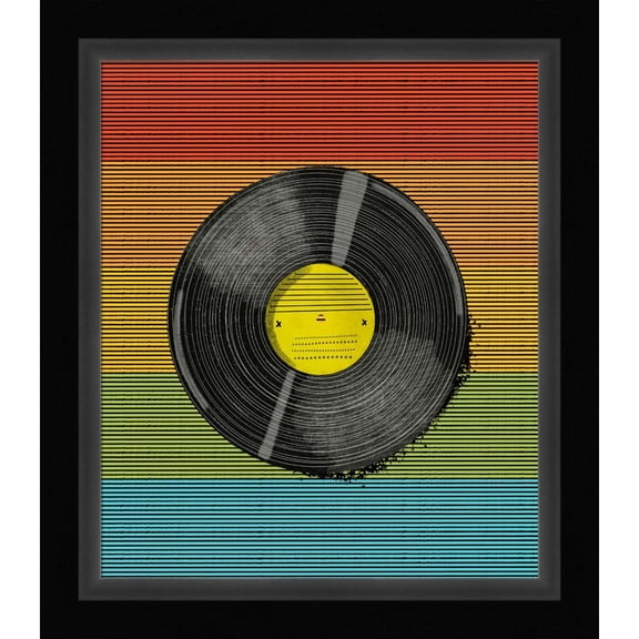 Great Art Now Spin Me Round by Jen Bucheli, Framed Wall Art, 21W x 24H