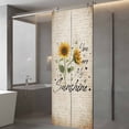 thumbnail image 3 of You Are My Sunshine Window Privacy Film Sunflower Flower Bee Farm Decorative Glass Window Film UV Blocking Static Cling Non-Adhesive Sticker Covering for Home Door 23.6 x 59 inches, 3 of 7