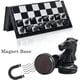 thumbnail image 2 of Jeu D'échec Deluxe Pliable, Echiquier Magnetique avec Echecs, Echecs Magnétique Noir et Blanc pour Enfants et Adultes, 2 of 5