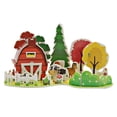 thumbnail image 3 of Ounissouiy 3D Paper Assembly House Model Niños DIY Paper Building Architecture Model Kids Early Educational Toy Type 5 Juguetes de construcción No.02, 3 of 6