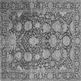 thumbnail image 1 of Ahgly Company Indoor Square Oriental Gray Industrial Area Rugs, 3' Square, 1 of 4