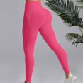 thumbnail image 4 of REALiKUN Scrunch Workout Leggings for Women High Waisted Butt Lifting V Back Waist Seamless Gym Yoga Leggings, 4 of 7