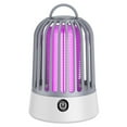 thumbnail image 1 of Trampa para mosquitos recargable por USB, trampa para moscas para insectos para exteriores e interiores, linterna LED, 1 of 6