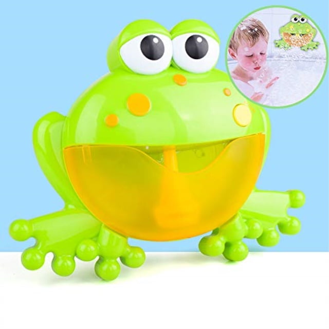 musical frog baby bath toy bubble machine bathtub maker for bath