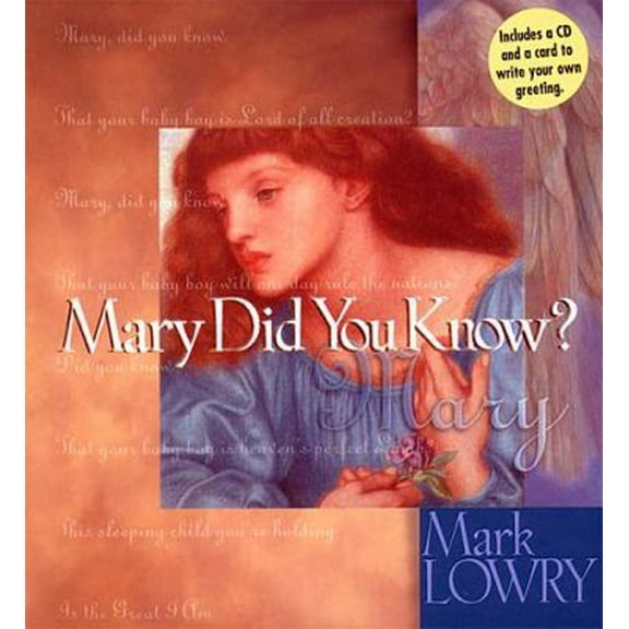 Pre-Owned Mary Did You Know? (Book & CD) (Hardcover) 0849954452 9780849954450