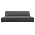 thumbnail image 3 of Sofa Cama Reclinable El Bazar Store Miami Gris Oxford terciopelo, 3 of 6