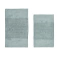thumbnail image 4 of Better Trends 2 Piece Bathroom Rug Set, 100% Cotton, Extra Soft Tufted Bath Mat, Water Absorbent & Non Slip Bath Rug, (Blue) Granada Collection, 4 of 7