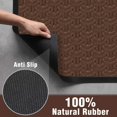 thumbnail image 4 of Amagabeli 2 Pack Large Outdoor Door Mats Rubber Shoes Scraper 36" x 24" BG347, 4 of 8