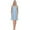 Z-Light Blue134, variant on Women's Dresses Solid Color Above Knee Spaghetti Strap Scoop Neck Sleeveless Loungewear Base Plus Size Summer Everyday Loose Fit Dress