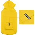 thumbnail image 4 of Chubasquero impermeable para perros, chaqueta impermeable ultraligera con forro grande para perros, chaqueta impermeable con rayas reflectantes para perros con capucha 3XL-6XL MFZFUKR ZH-172-1, 4 of 6