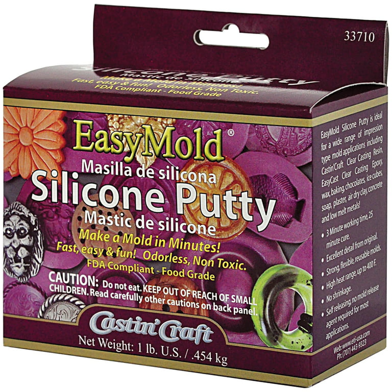 CastinCraft EasyMold Silicone Putty, 1 lb Kit
