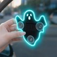 thumbnail image 3 of Solar Powered Ghost Ambient Light with Cup Mount, 1-Pack, Light Blue, for Car Interior and Window, Halloween Decoration, 3 of 3
