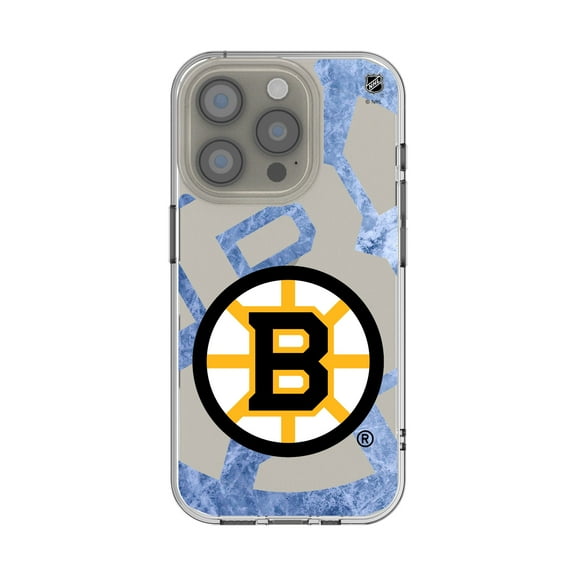 Boston Bruins iPhone Clear Ice Case