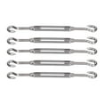 thumbnail image 3 of 5Pcs Stainless Steel Turnbuckle Hook and Hook Wire Rope Tension Shade Sail Hardware for Outdoor Activities, 3 of 7