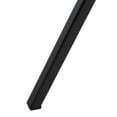 thumbnail image 7 of SAFAVIEH Jett Mid-Century Modern Square Accent Table, Light Grey/Black, 7 of 7