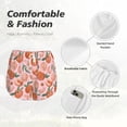 thumbnail image 6 of Lsque Painting Peach Printed Women's Running Shorts with Liner Pockets,Elastic Quick Dry Workout Athletic Gym Yoga Shorts,Womens High Waist Shorts-Small, 6 of 9
