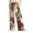 Brown, variant on Womens Camo Pants Loose Casual Cargo Pant High Waisted Baggy Wide Leg Sweatpants Drawstring Elastic Y2k Streetwear Trousers with Pockets