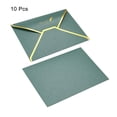thumbnail image 3 of Unique Bargains Luxury V Flap Invitation Envelopes, Wedding, Green, 10 Pack, 3 of 5