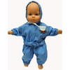 Boy Or Girl Doll Clothes Snowsuit With Hood Fits 15-16 Inch Baby Dolls