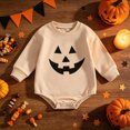 thumbnail image 2 of CAUYDY Preemie Boys Bodysuit Baby Clothes 3 6 9 Months 1T 2T Newborn Long Sleeve Romper Fall Winter Infant Boy Pajamas Toddler Sleepers Beige for Sizes 3-6 Months, 2 of 7